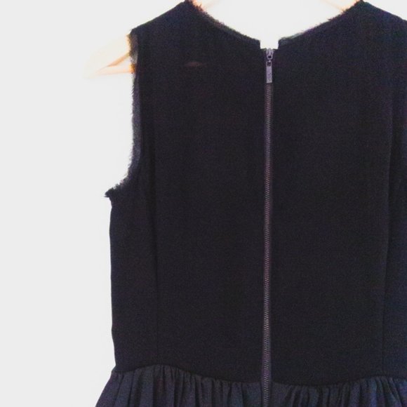 Jessica Simpson Fit & Flare Black Cocktail Dress Sz 8 - Picture 6 of 11